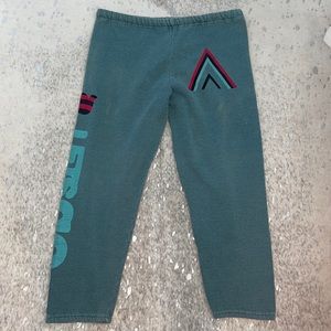 FREE CITY - Small - Teal “Let’s Go” Sweatpants